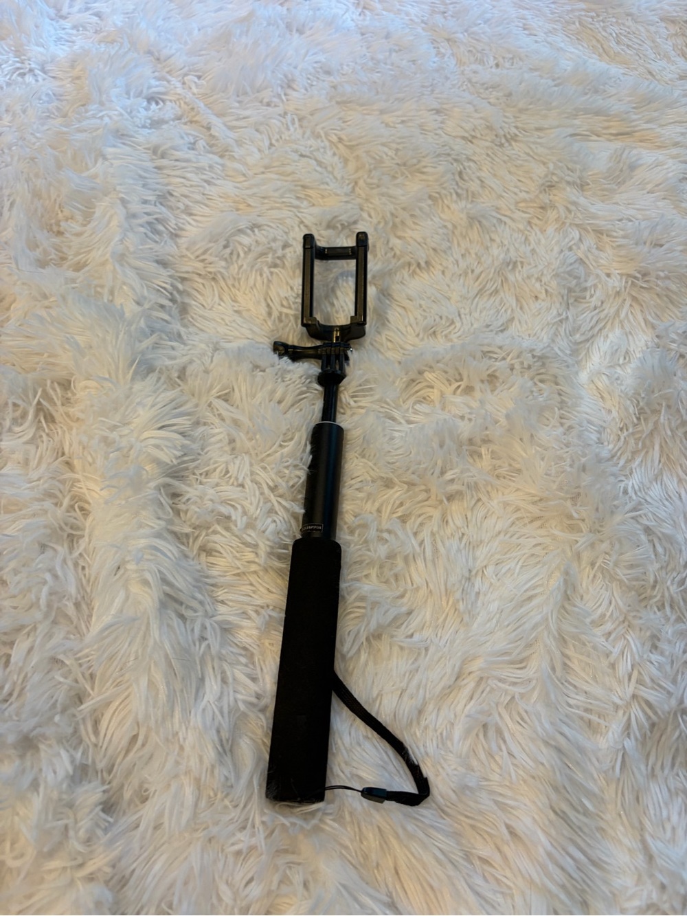 Amazon Black Selfie Stick Monopod with Phone Mount